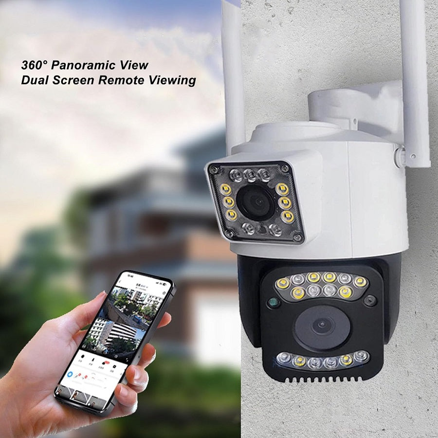 Telecamera IP WiFi con doppio obiettivo 2MP 1080p Z588 BD-JQ918AH