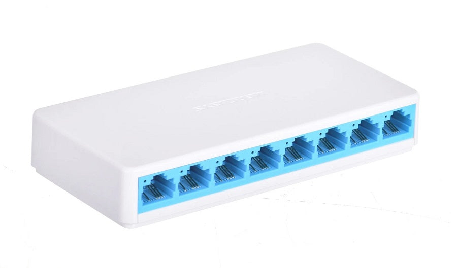 Switch di rete Mercusys MS108 8 porte Fast Ethernet 10/100 Mbps 6957939000387 Z644