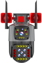 Telecamera IP WiFi con doppio obiettivo 6MP 1080p