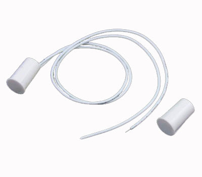 Contatto magnetico da incasso in ABS – Bianco Z976