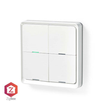 SmartLife Wall Switch | Zigbee 3.0 | Wall Mount | Android™ / IOS | Plastic | White