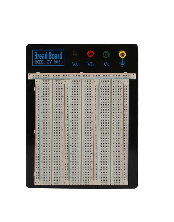 Breadboard 2390 punti con 4 connettori di alimentazione ZY-206 N812