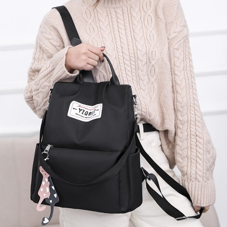 Borsa tote casual a tracolla per zaino antifurto multifunzionale con pendente per accessori, 624