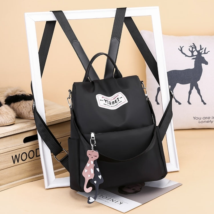 Borsa tote casual a tracolla per zaino antifurto multifunzionale con pendente per accessori, 624