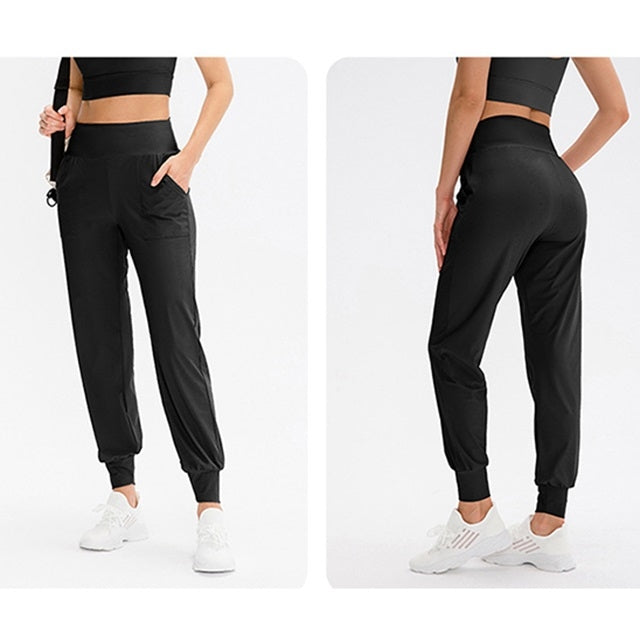 Pantaloni sportivi larghi autunnali e invernali da donna, S, M, L, XL, XXL