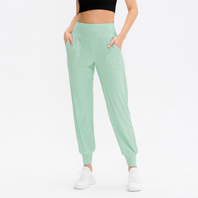 Pantaloni sportivi larghi autunnali e invernali da donna, S, M, L, XL, XXL