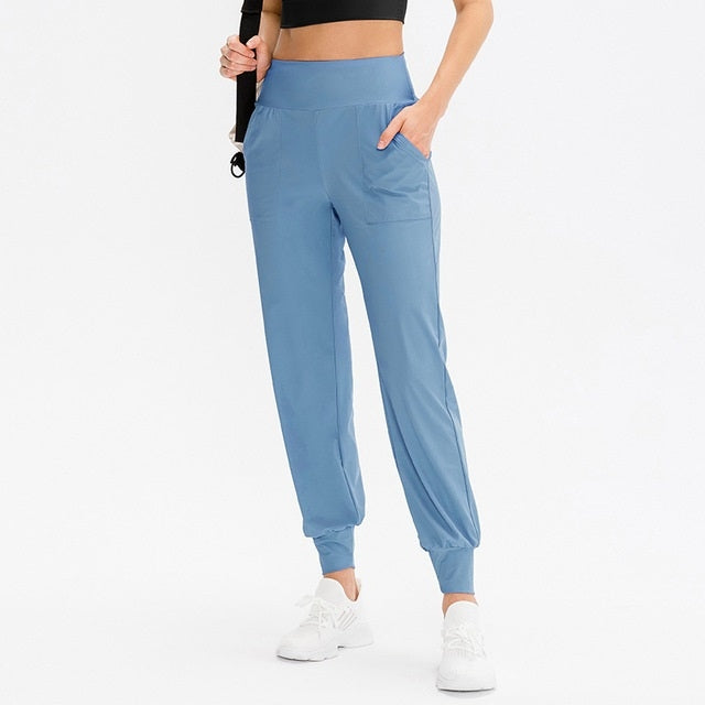 Pantaloni sportivi larghi autunnali e invernali da donna, S, M, L, XL, XXL