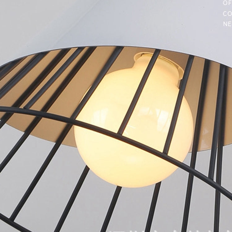 YWXLight E27 Lampada a sospensione moderna a sospensione in legno massello di ferro