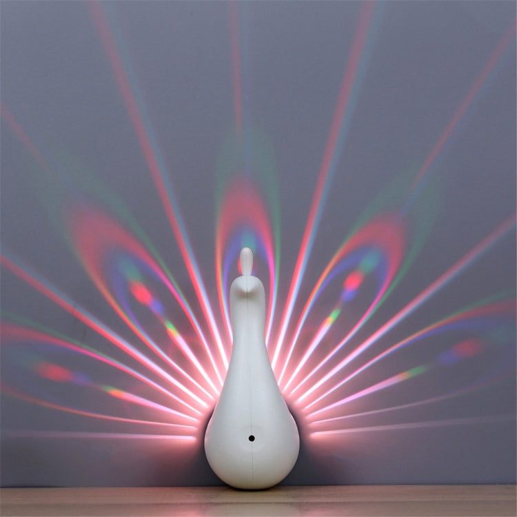 YWXLight Luce notturna LED pavone USB 5V