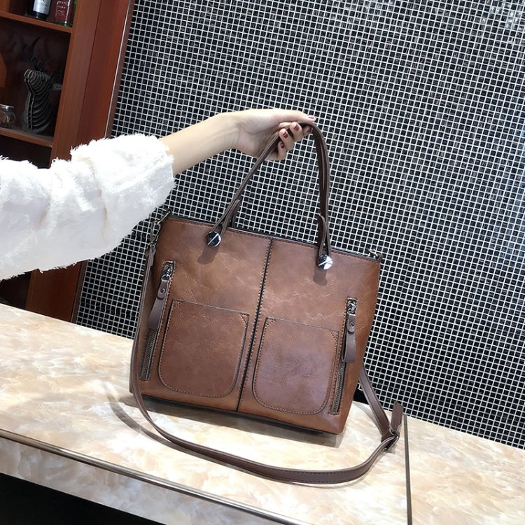 Borsa a tracolla per borsa da donna casual in PU alla moda