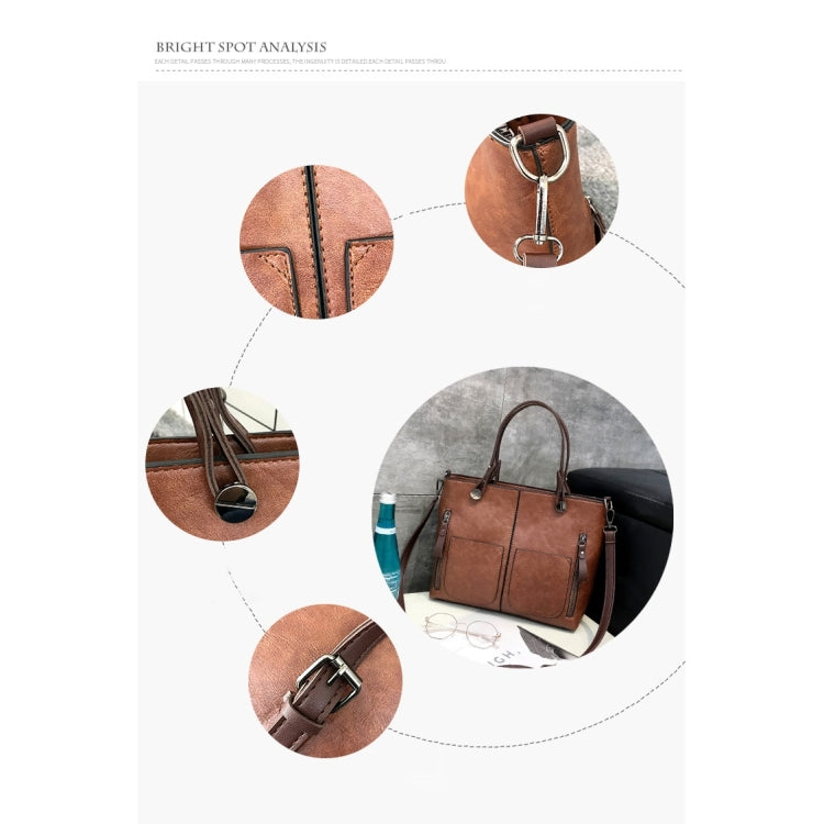 Borsa a tracolla per borsa da donna casual in PU alla moda
