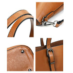 Borsa a tracolla casual in PU Borsa a tracolla da donna