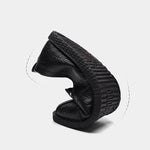 Scarpe da uomo casual in pelle a testa tonda traspirante, 39, 40, 41, 42, 43, 44
