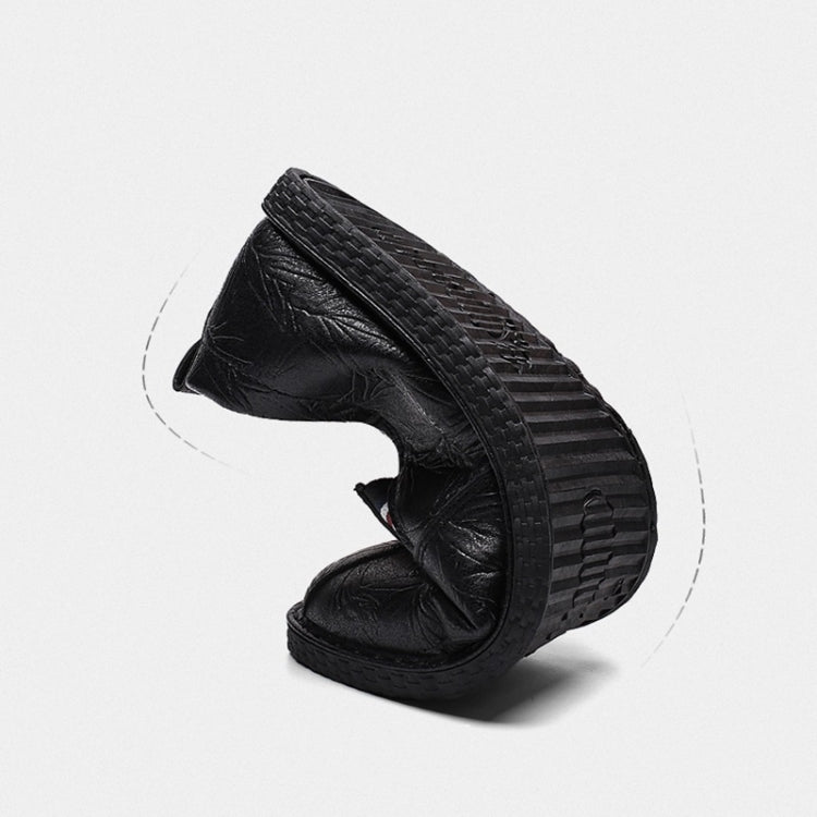 Scarpe da uomo casual in pelle a testa tonda traspirante, 39, 40, 41, 42, 43, 44
