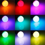 Lampadine LED YWXLight 10W E27 RGB dimmerabili che cambiano colore