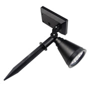 Faretto solare impermeabile 4 LED 200 lumen batteria 2200mAh
