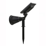 Faretto solare impermeabile 4 LED 200 lumen batteria 2200mAh