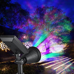 Faretto solare impermeabile 4 LED 200 lumen batteria 2200mAh