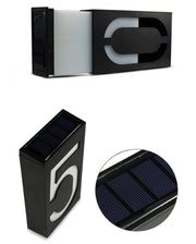 Lampada solare da parete 6 LED per esterni IP65