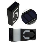 Lampada solare da parete 6 LED per esterni IP65