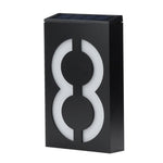 Lampada solare da parete 6 LED IP65 per esterni