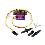 Microservo MG90S con ingranaggi in metallo 6V