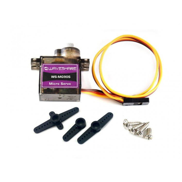 Microservo MG90S con ingranaggi in metallo 6V