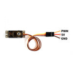Microservo MG90S con ingranaggi in metallo 6V