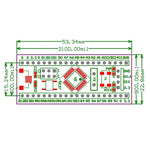 Scheda sviluppo STM32F103C8T6 64KB flash 72MHz
