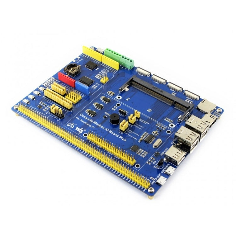 Waveshare Compute Module IO Board Plus per Raspberry Pi CM3 / CM3L / CM3+ / CM3+L, For Raspberry Pi CM3