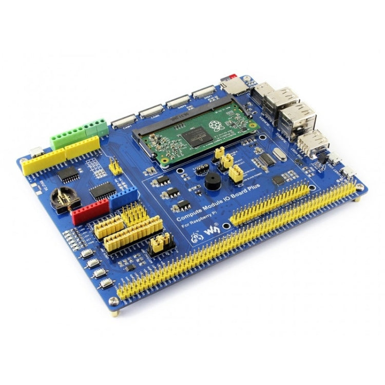 Waveshare Compute Module IO Board Plus per Raspberry Pi CM3 / CM3L / CM3+ / CM3+L, For Raspberry Pi CM3