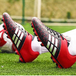 Scarpe da calcio in PU comode e leggere per bambini e adulti, 31, 32, 33, 34, 35, 36, 37, 38, 39, 40, 41, 42, 43