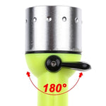 YWXLight Impermeabile Subacquea Immersione LED Torcia Regolabile Torcia Immersione Lavoro Pesca Caccia Lampada