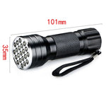 YWXLight UV 21 LED 395NM Ultra Violet Torch LED Torcia Rilevatore di lampade per macchie di urina di animali domestici