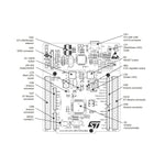 Scheda sviluppo Waveshare NUCLEO-L476RG STM32 Nucleo-64
