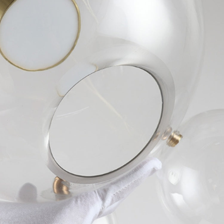 30W Creativo Sfera di Vetro Molecola Lampada Moderna Personalità Soggiorno Lampadario Lampada Bolla di Sapone, 14 Sfere 3 Lampade, Piatto Lungo, Dimensioni: 120 x 84 cm