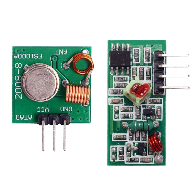 Trasmettitore e ricevitore wireless 433 MHz fai da te