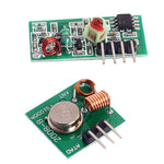 Trasmettitore e ricevitore wireless 433 MHz fai da te