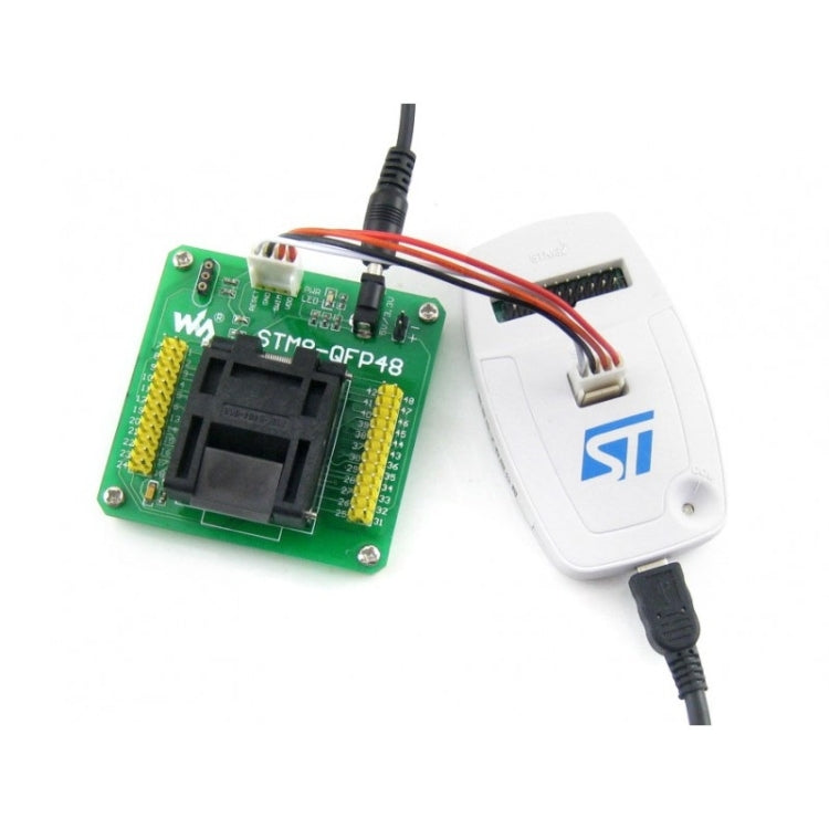 Waveshare STM8-QFP48, adattatore programmatore