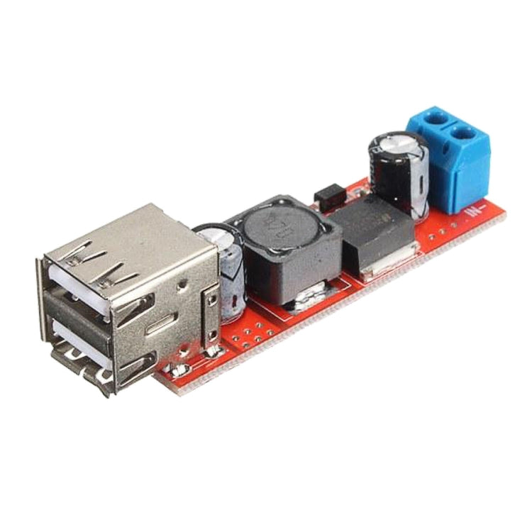 LDTR-WG0257 Dual USB 9V/12V/24V/36V a 5V Convertitore DC-DC 3A Step Down Power Module, 9V-36V to 5V 3A