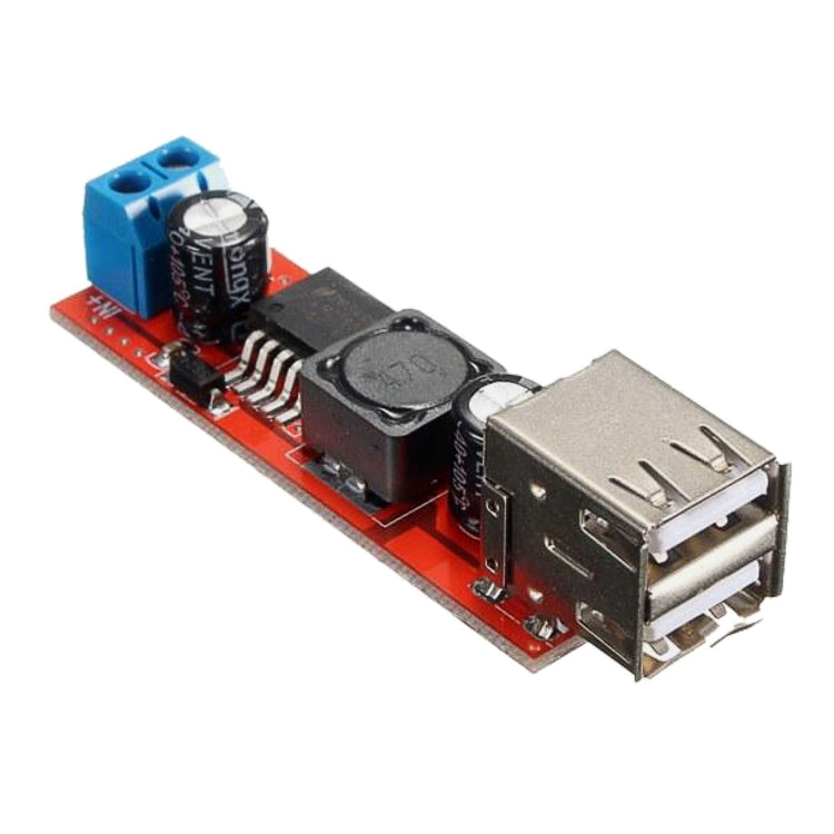 LDTR-WG0257 Dual USB 9V/12V/24V/36V a 5V Convertitore DC-DC 3A Step Down Power Module, 9V-36V to 5V 3A