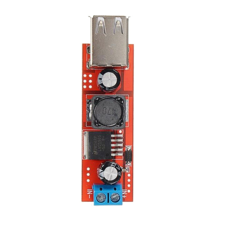 LDTR-WG0257 Dual USB 9V/12V/24V/36V a 5V Convertitore DC-DC 3A Step Down Power Module, 9V-36V to 5V 3A