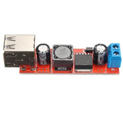 LDTR-WG0257 Dual USB 9V/12V/24V/36V a 5V Convertitore DC-DC 3A Step Down Power Module, 9V-36V to 5V 3A