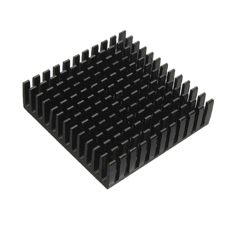 Dissipatore di calore in alluminio 40x40x11 mm nero