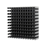 Dissipatore di calore in alluminio 40x40x11 mm nero