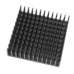 Dissipatore di calore in alluminio 40x40x11 mm nero