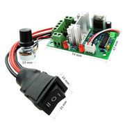 LDTR-WG0266 DC 6-30V 200W 16KHz PWM Regolatore di velocità del motore Regolatore di controllo reversibile Interruttore avanti/indietro, LDTR-WG0266 DC 6-30V 200W 16KHz