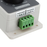 Regolatore velocità motore DC 12-48V 10A PWM con alloggiamento