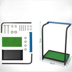 Espositore per mazze da golf PGM Rack per mazze, posizione 9 fori, QK001-2