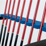 Espositore per mazze da golf PGM Rack per mazze, posizione 9 fori, QK001-2